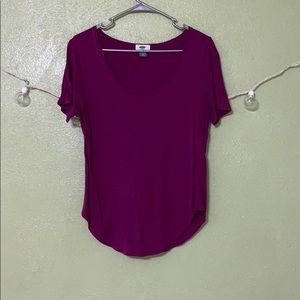 Violet blouse